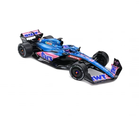 Schuco 1:18 Alpine A522 ALONSO Blue 4 Schuco 1:18 Alpine A522 ALONSO Blue – Bild 2