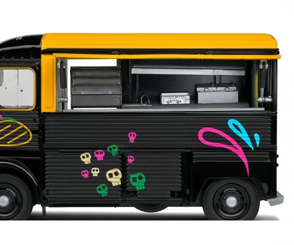 Schuco 1:18 Citroën Typ HY Black 5 Schuco 1:18 Citroën Typ HY Black – Bild 3