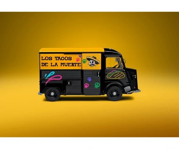 Schuco 1:18 Citroën Typ HY Black 15 Schuco 1:18 Citroën Typ HY Black – Bild 13