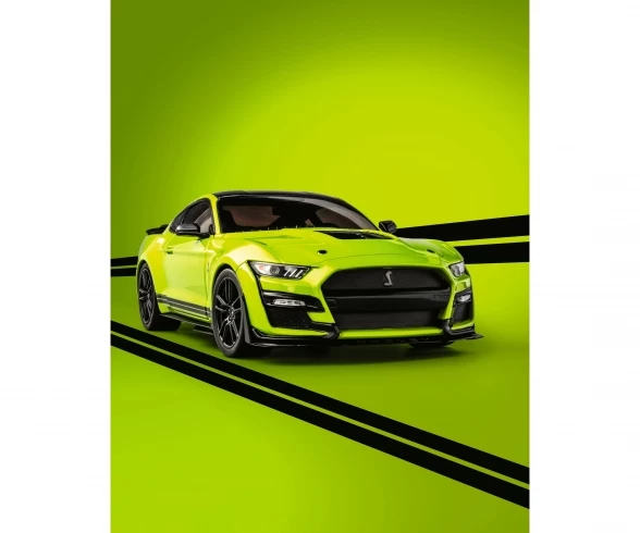 Schuco 1:18 Ford Mustang GT500 Green 13 Schuco 1:18 Ford Mustang GT500 Green – Bild 11