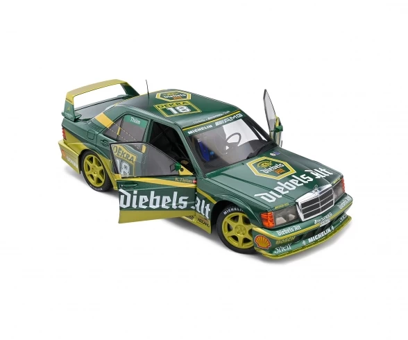 Schuco 1:18 Mercedes-Benz 190 Evo II Green #18 4 Schuco 1:18 Mercedes-Benz 190 Evo II Green #18 – Bild 2