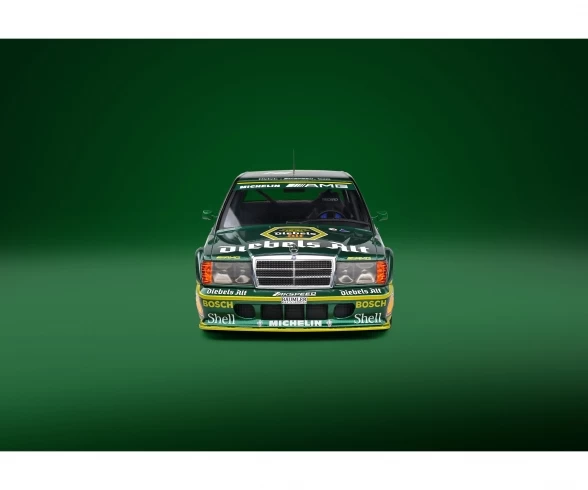 Schuco 1:18 Mercedes-Benz 190 Evo II Green #18 12 Schuco 1:18 Mercedes-Benz 190 Evo II Green #18 – Bild 10