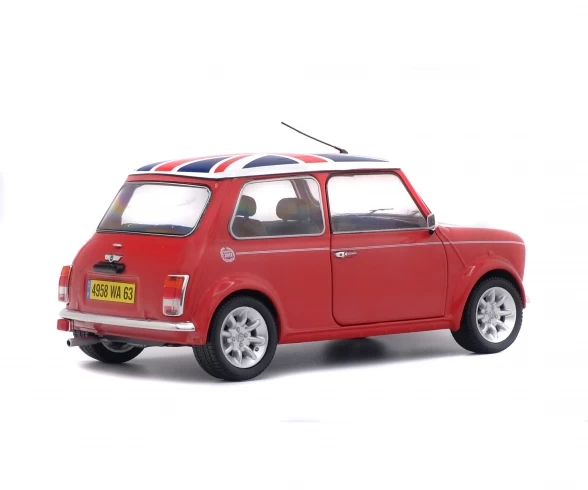 Schuco 1:18 Mini Cooper Sport "Union Jack", Red, 1997 7 Schuco 1:18 Mini Cooper Sport "Union Jack", Red, 1997 – Bild 5