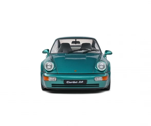 Schuco 1:18 Porsche 964 Turbo Grün 8 Schuco 1:18 Porsche 964 Turbo Grün – Bild 6