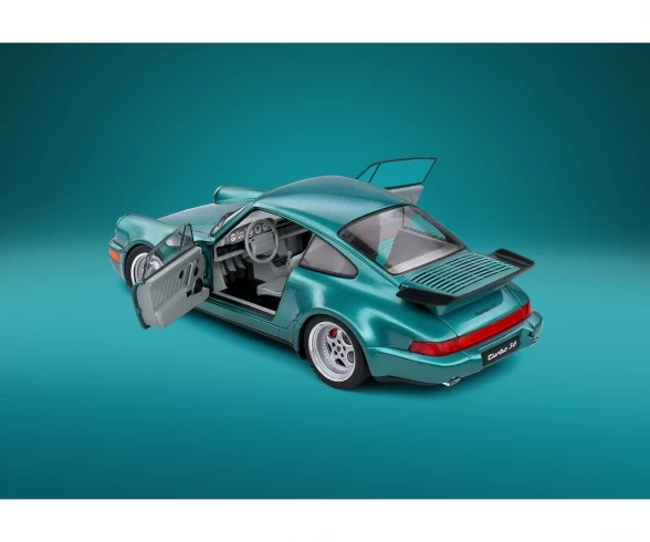 Schuco 1:18 Porsche 964 Turbo Grün 12 Schuco 1:18 Porsche 964 Turbo Grün – Bild 10
