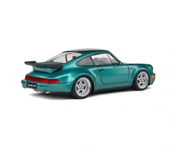 Schuco 1:18 Porsche 964 Turbo Grün 13 Schuco 1:18 Porsche 964 Turbo Grün – Bild 11