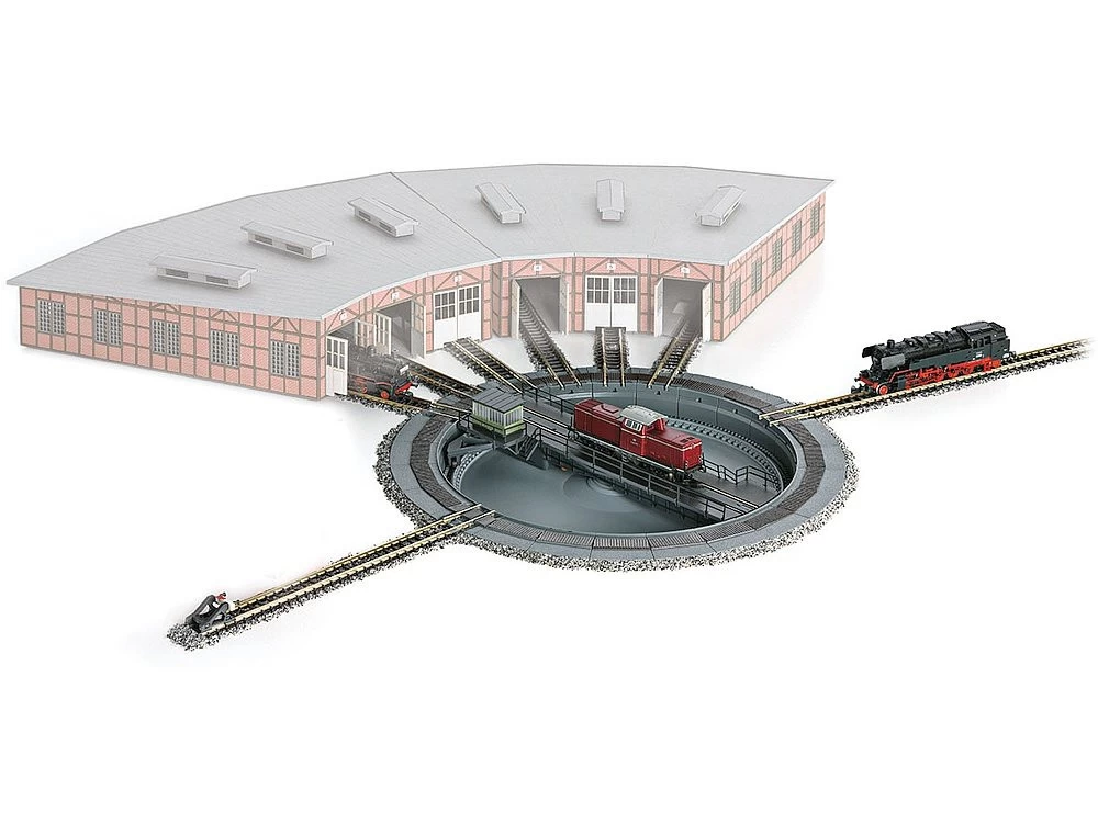 Märklin 089983 Drehscheibe Mit 8 Gleisanschlüssen Spur Z 3 Märklin 089983 Drehscheibe Mit 8 Gleisanschlüssen Spur Z