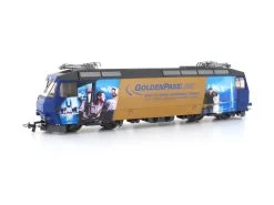 Bemo 1359334 Elektrolok Ge 4/4 8004 Universallok GoldenPassLine MOB Digital H0m