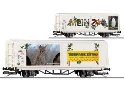 Tillig 14852 Güterwagen Start Schiebewandwagen Mein Zoo Spur TT
