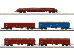 Märklin 86683 Güterwagenset Holztransport PKP 5x Spur Z