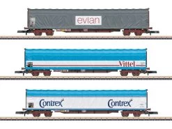 Märklin 82427 Güterwagenset Schiebeplanenwagen SNCF 3x Z