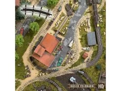 Busch 12322 H0f Feldbahn Gleis Gebogen R115 22,5 Grad 2x