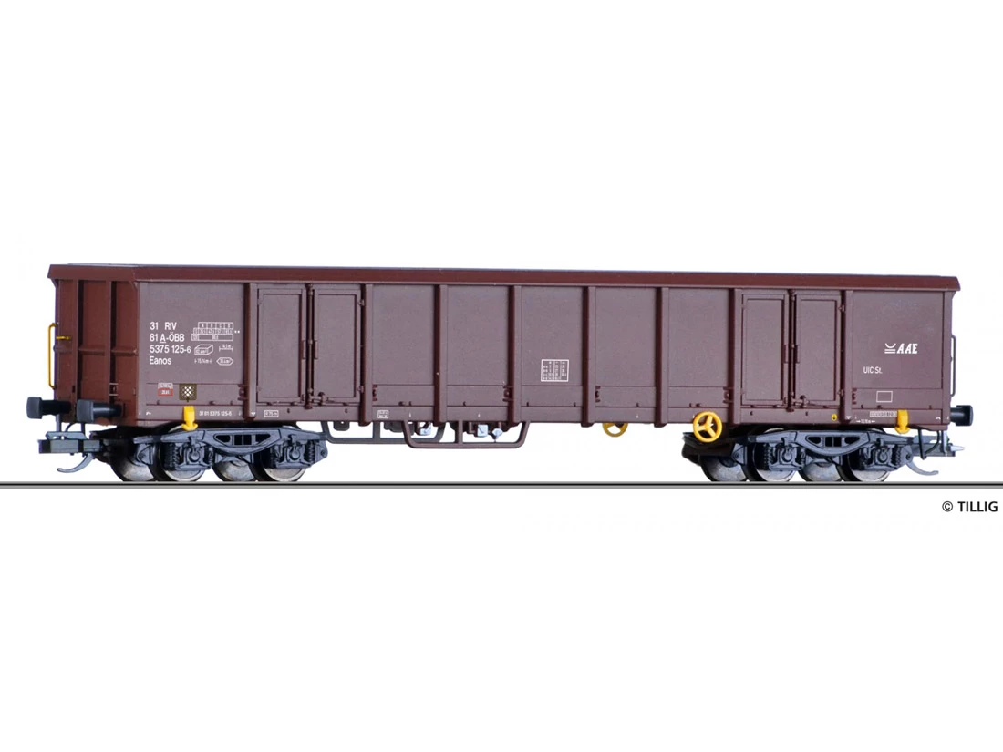 Tillig 15670 Offener Güterwagen Eanos ÖBB TT 3 Tillig 15670 Offener Güterwagen Eanos ÖBB TT