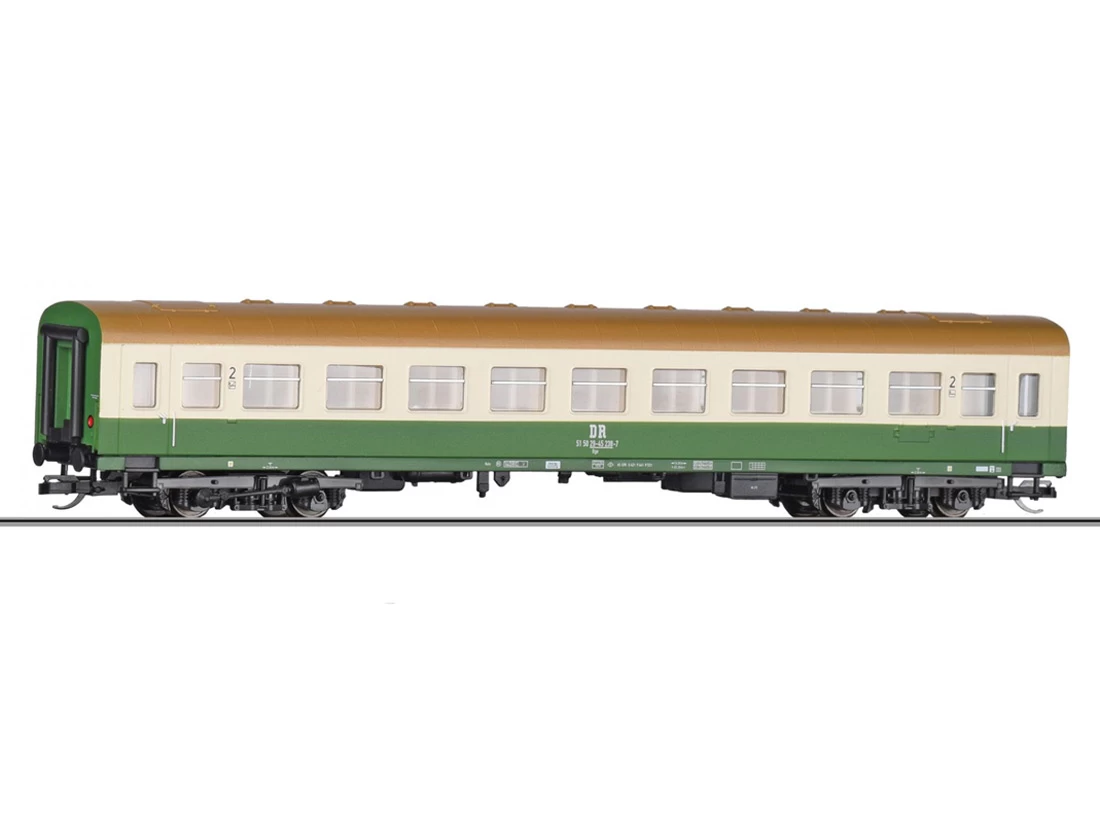 Tillig 95616 Personenwagen 2.Kl. DR Spur TT 3 Tillig 95616 Personenwagen 2.Kl. DR Spur TT