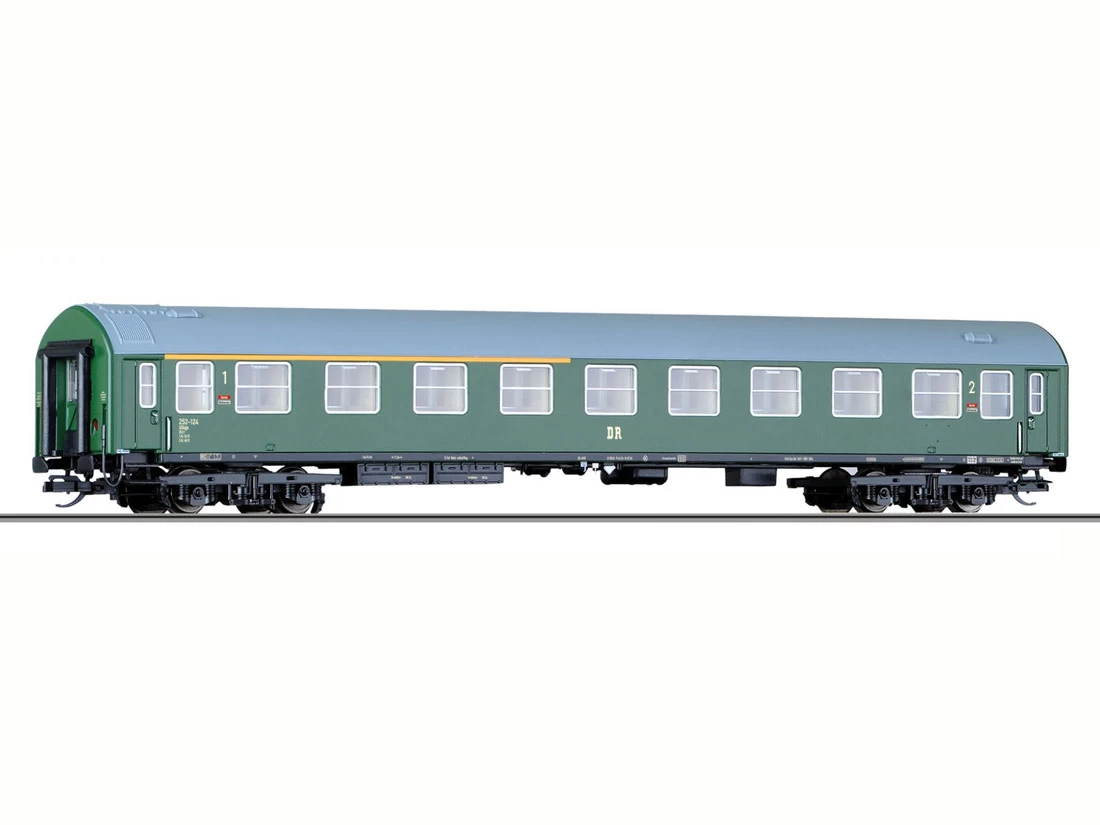 Tillig 16303 Personenwagen Reisezugwagen 1./2.Kl. DR Spur TT 3 Tillig 16303 Personenwagen Reisezugwagen 1./2.Kl. DR Spur TT