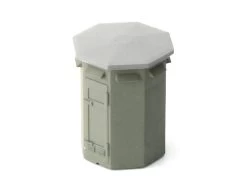 Modellbahn Union MU-TT-A50211 TT Achteckiges Schalthaus Für Bahnübergang Fertigmodell