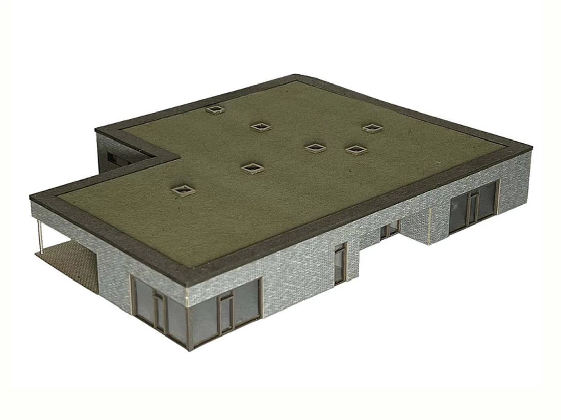 Modellbahn Union MU-TT-H00218 TT Feuerwehr Geräte- Und Verwaltungshaus Issum Sevelen 4 Modellbahn Union MU-TT-H00218 TT Feuerwehr Geräte- Und Verwaltungshaus Issum Sevelen – Bild 2