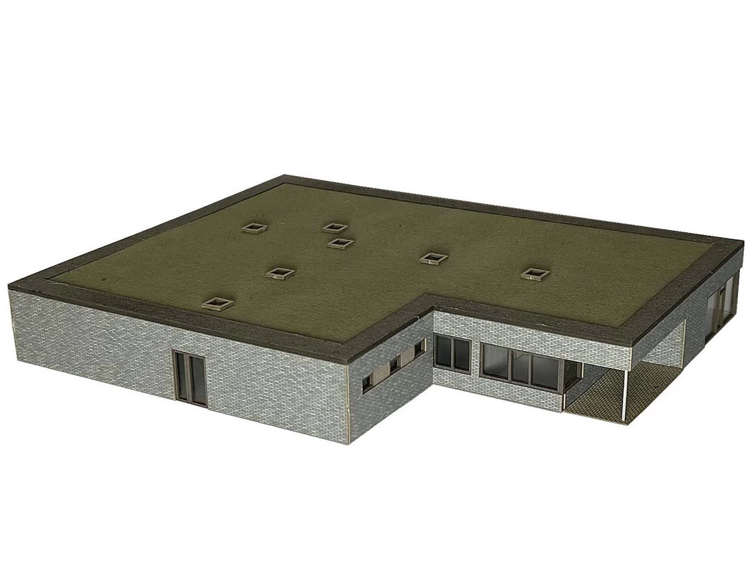 Modellbahn Union MU-TT-H00218 TT Feuerwehr Geräte- Und Verwaltungshaus Issum Sevelen 5 Modellbahn Union MU-TT-H00218 TT Feuerwehr Geräte- Und Verwaltungshaus Issum Sevelen – Bild 3