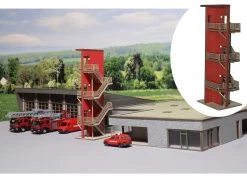 Modellbahn Union MU-TT-H00219 TT Feuerwehr Übungsturm Issum Sevelen