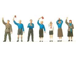 Preiser 75057 TT Figuren FDJ Junge Pioniere