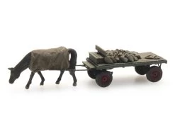 Artitec 312.012 Z Figuren Kohlenwagen Mit Pferd