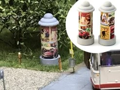 Modellbahn Union MU-TT-A50026 TT Litfaßsäule Fertigmodell 2x -Spielzeugverkauf TT Litfasssaeule 2x MU TT A50026 b 1