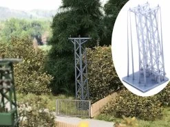 Modellbahn Union MU-TT-A00319 TT Mittelspannungsmast Nr.2 2x