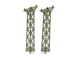 Modellbahn Union MU-TT-A50319 TT Mittelspannungsmast Nr.2 2x Fertigmodell