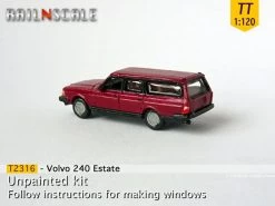 Railnscale T2316 TT PKW Volvo 240 Kombi