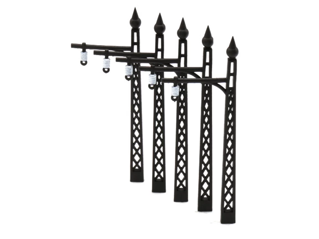 Modellbahn Union MU-TT-A50314 TT Straßenbahn Oberleitungsmast Mit Ausleger 5x Fertigmodell 3 Modellbahn Union MU-TT-A50314 TT Straßenbahn Oberleitungsmast Mit Ausleger 5x Fertigmodell