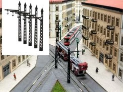 Modellbahn Union MU-TT-A50314 TT Straßenbahn Oberleitungsmast Mit Ausleger 5x Fertigmodell 7 Modellbahn Union MU-TT-A50314 TT Straßenbahn Oberleitungsmast Mit Ausleger 5x Fertigmodell -Spielzeugverkauf TT Strassenbahn Oberleitungsmast mit Ausleger 5x MU TT A50314 b 1