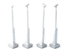 Modellbahn Union MU-TT-A50025 TT Überwachungskameras Fertigmodell 4x