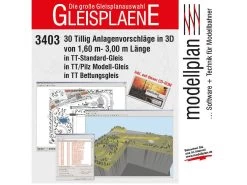 Tillig 09545 Tillig TT-Gleispläne I USB-Stick