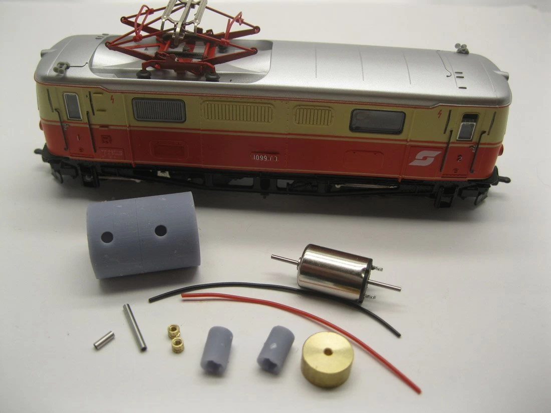 Micromotor HSR005C Umbausatz Glockenankermotor Roco H0e Rh 1099 3 Micromotor HSR005C Umbausatz Glockenankermotor Roco H0e Rh 1099