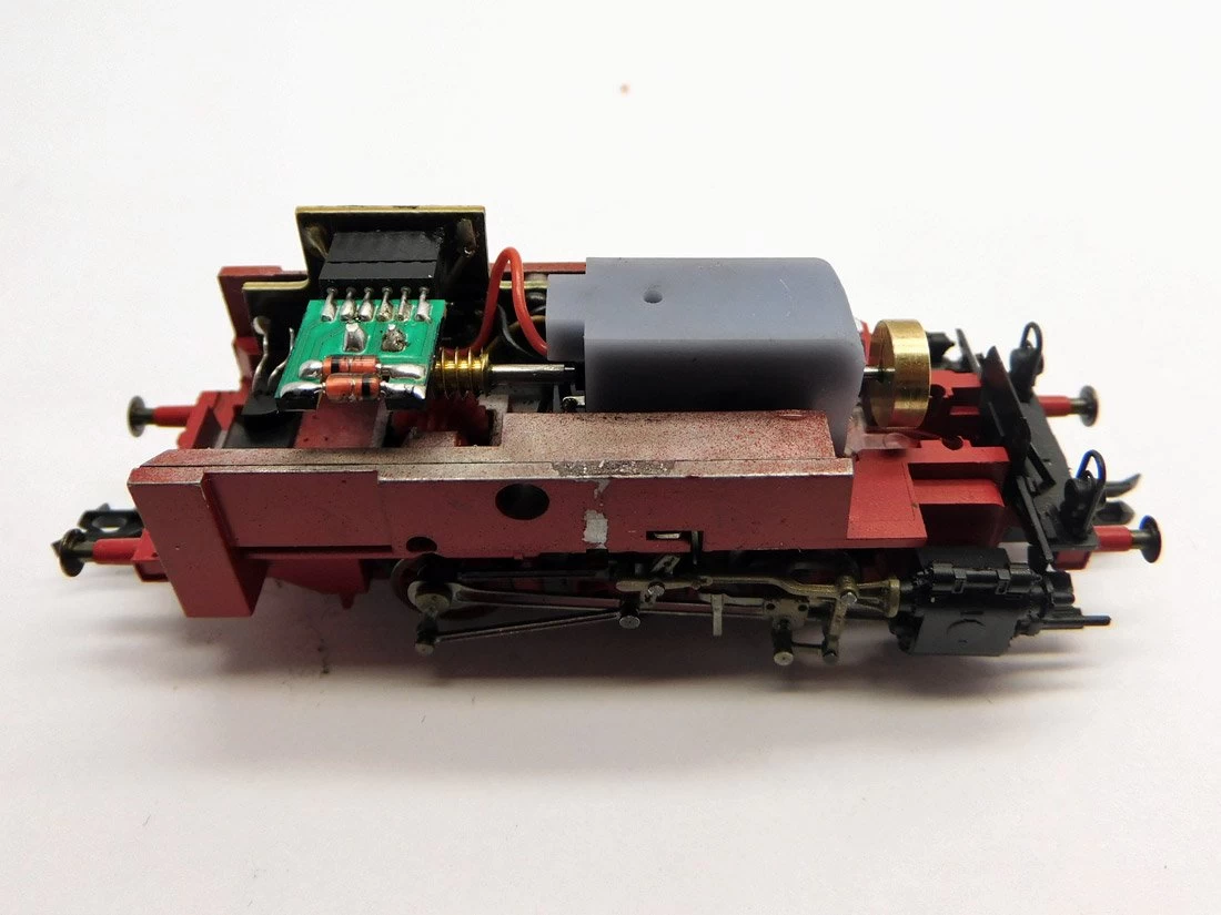 Micromotor TRC003C Umbausatz Glockenankermotor Roco TT BR 80 4 Micromotor TRC003C Umbausatz Glockenankermotor Roco TT BR 80 – Bild 2