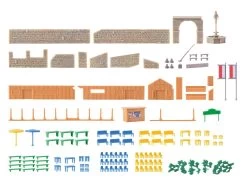 Kibri 36694 Z Deko-Set Am Brunnen