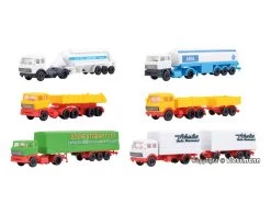 Kibri 36980 Z LKW-Set Sattelzüge 6x