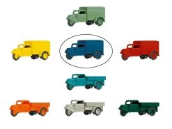 Märklin 89024-blau Z LKW Tempo Dreirad Mit Kofferaufbau Blau