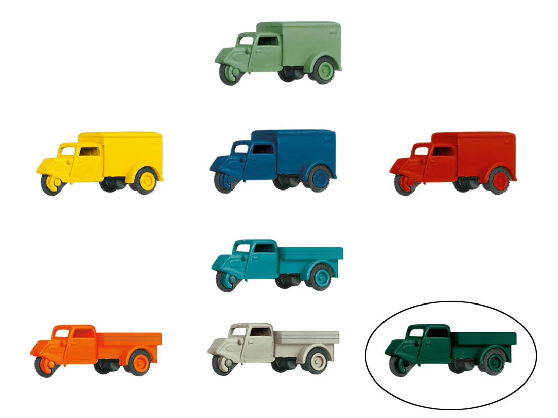 Märklin 89024-gruen Z LKW Tempo Dreirad Mit Pritsche Grün 3 Märklin 89024-gruen Z LKW Tempo Dreirad Mit Pritsche Grün