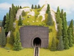 Noch 44790 Z Tunnel Vorsatz-Portal 1-gleisig 9 X 7 Cm 2x