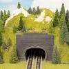 Noch 44800 Z Tunnel Vorsatz-Portal 2-gleisig 9 X 7 Cm 2x -Spielzeugverkauf Z Tunnel Vorsatz Portal 2 gleisig 2x Noch 44800 b 0