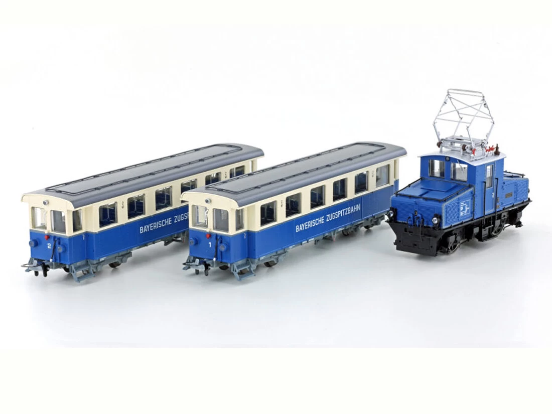 Hobbytrain H43106S Zugset Zugspitzbahn Tal-Lok Mit Personenwagen BZB Digital Sound Spur H0e 3 Hobbytrain H43106S Zugset Zugspitzbahn Tal-Lok Mit Personenwagen BZB Digital Sound Spur H0e